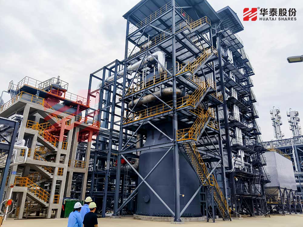 河南平顶山100吨余热锅炉项目