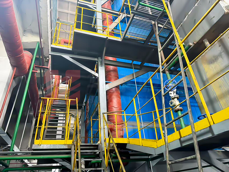 医药行业20t/h生物质角管锅炉项目