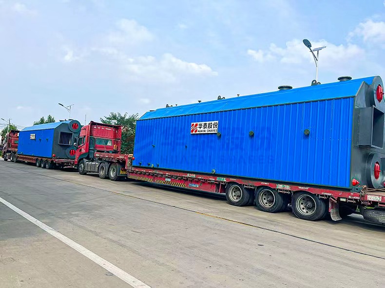 14吨szl热水锅炉奔赴生产一线